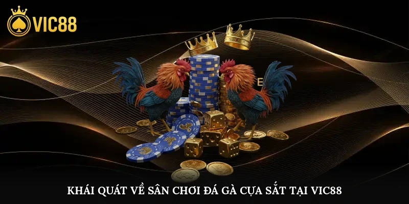Khái quát về sân chơi đá gà cựa sắt tại vic88