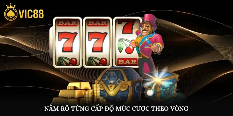 Nắm rõ từng cấp độ mức cược theo vòng